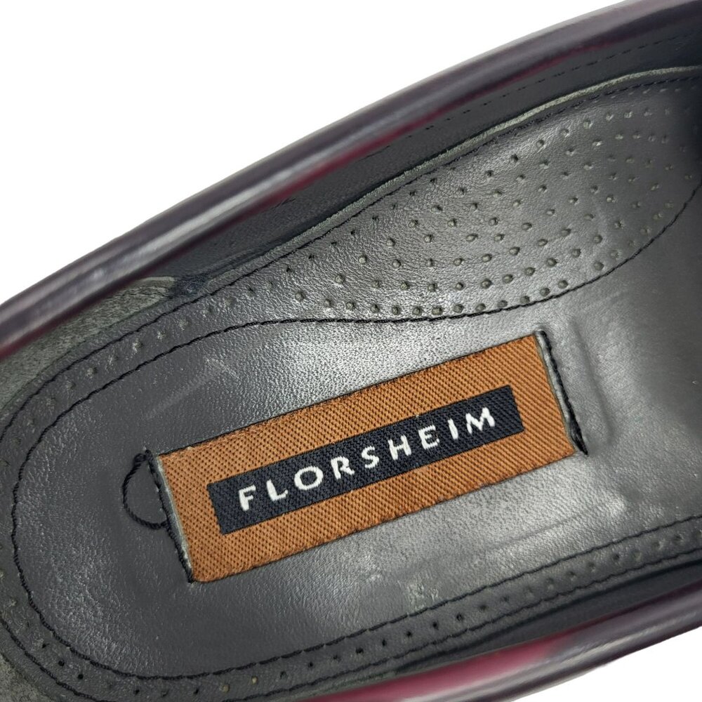 Florsheim Penny Loafers Men's Dress Shoes Brown Leather Handsewn Men's 7.5D - Picture 10 of 10